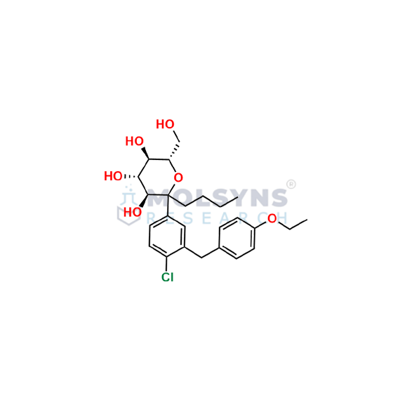 N-Butyl Dapagliflozin Impurity