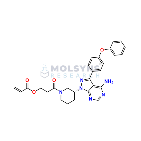 N-Desacryloyl N-(3-Acryloyl-propanoyl) Ibrutinib