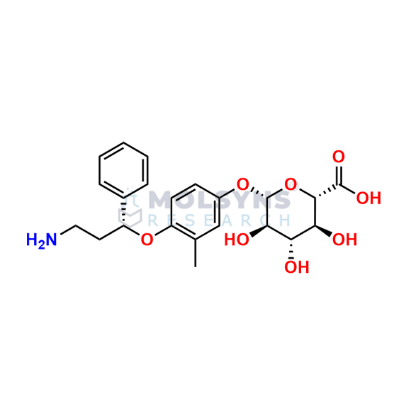 N-Desmethyl-4-Hydroxyatomoxetine-O-glucuronide