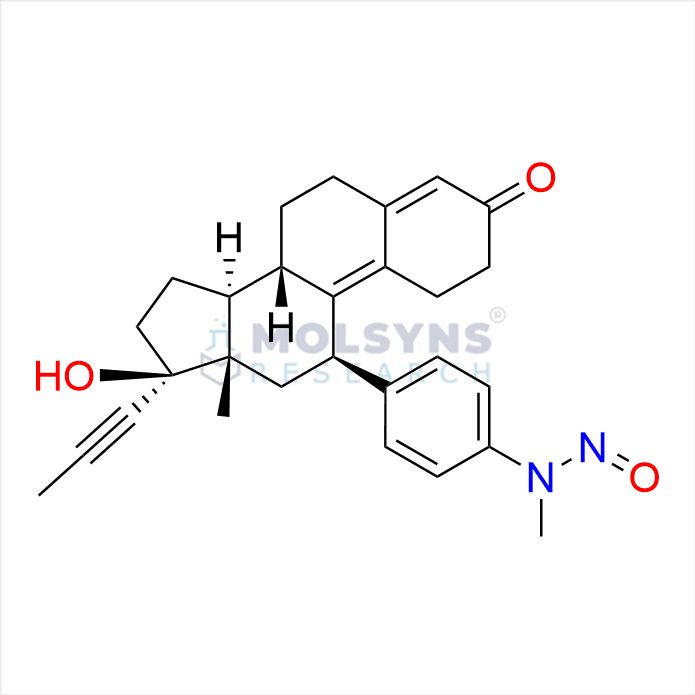 N-Nitroso Desmethyl Mifepristone