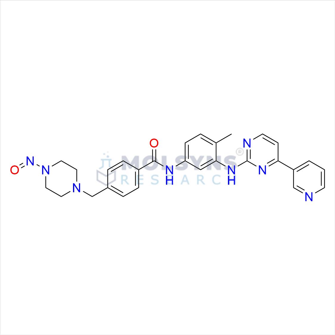 N-Nitroso Imatinib EP Impurity C Possibility 1