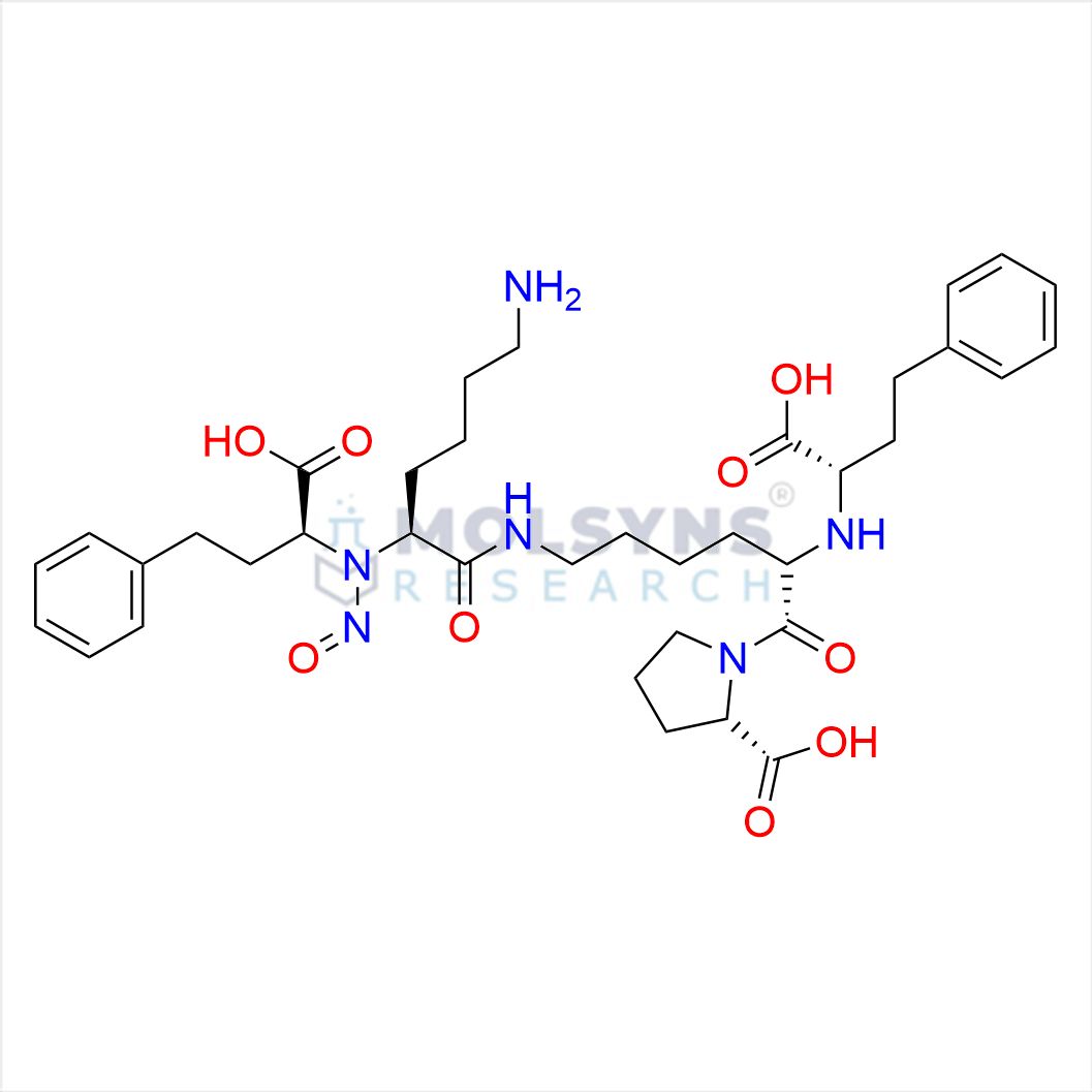 N-Nitroso Lisinopril EP Impurity J