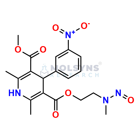 N-Nitroso N-Desbenzyl Nicardipine