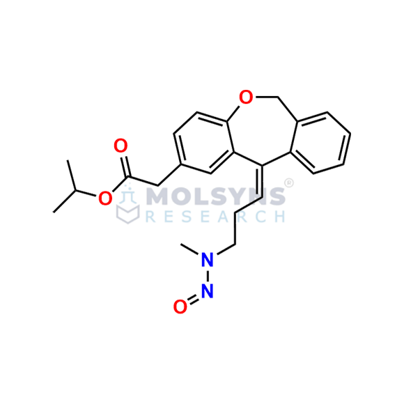 N-Nitroso N-Desmethyl Olopatadine Isopropyl Ester