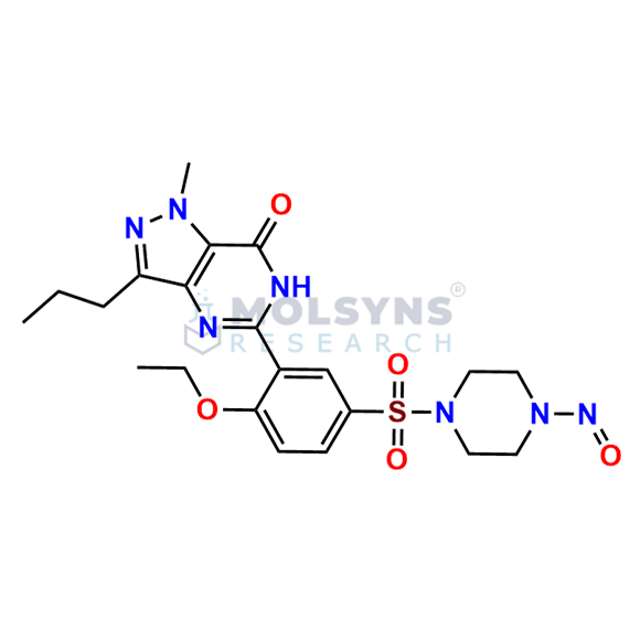 N-Nitroso N-Desmethyl Sildenafil