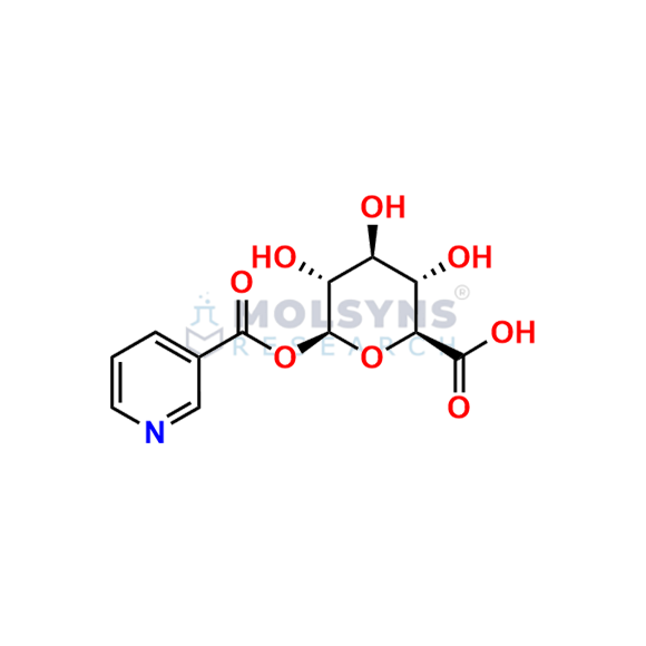 Nicotinic acid-acyl-β-D-glucuronide