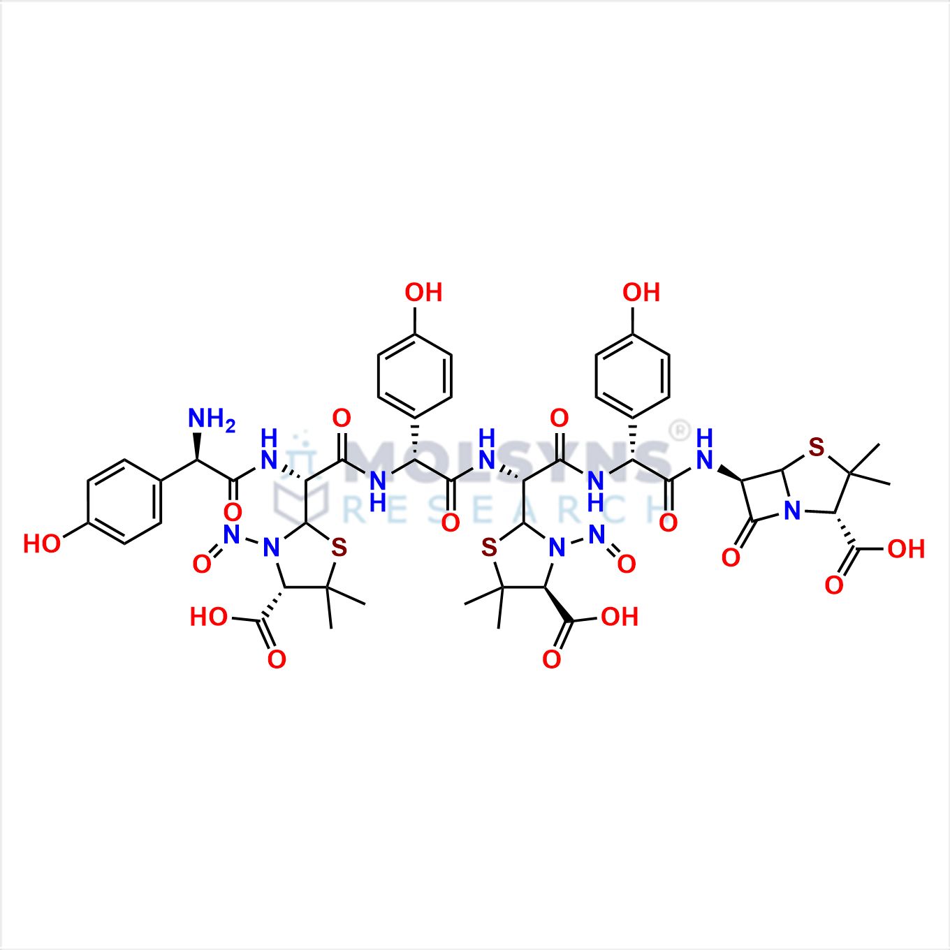 N,N-Di Nitroso Amoxicillin Impurity J Trimer