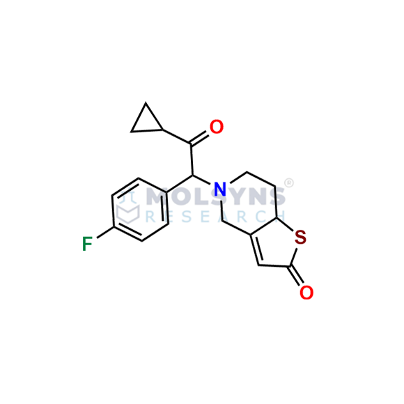 P-Fluoro Prasugrel Thiolactone