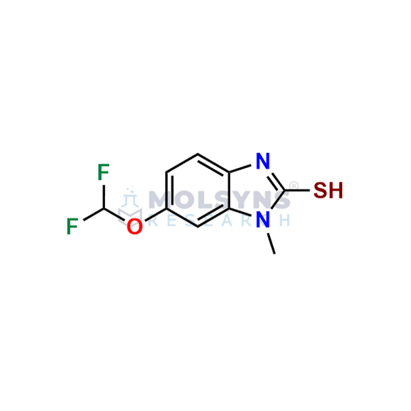 Pantoprazole N-Methyl 6-Difluoromethoxy Thiol Impurity