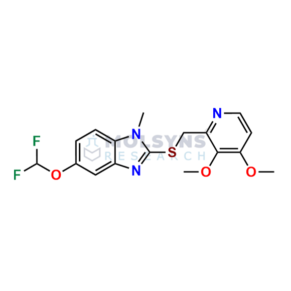 Pantoprazole Sulfide N-Methyl 5-Difluoromethoxy Analog