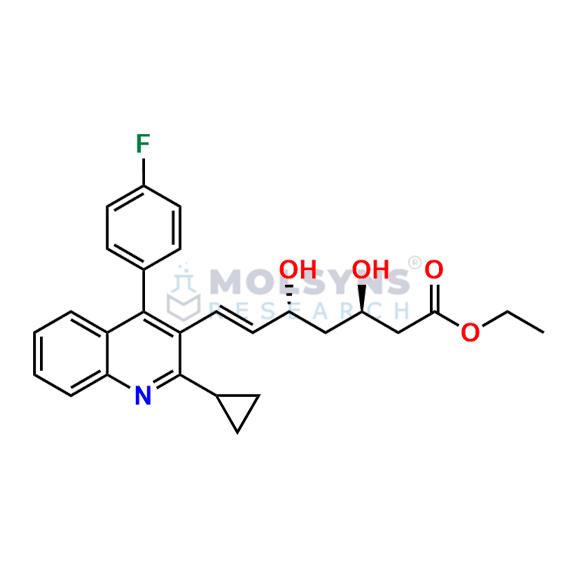 Pitavastatin (3R,5R)-Isomer Ethyl Ester