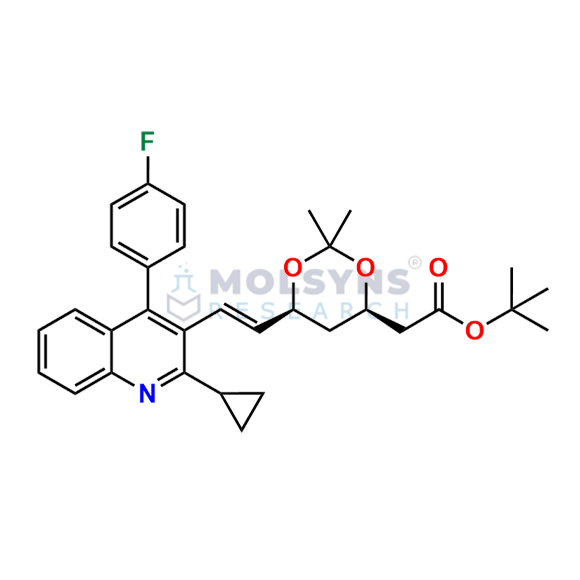 Pitavastatin Acetonide t-Butyl Ester