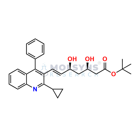 Pitavastatin Desfluoro t-Butyl Ester