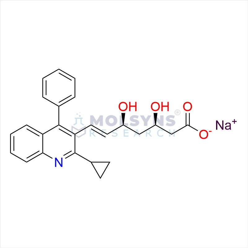 Pitavastatin Sodium Desfluoro Impurity