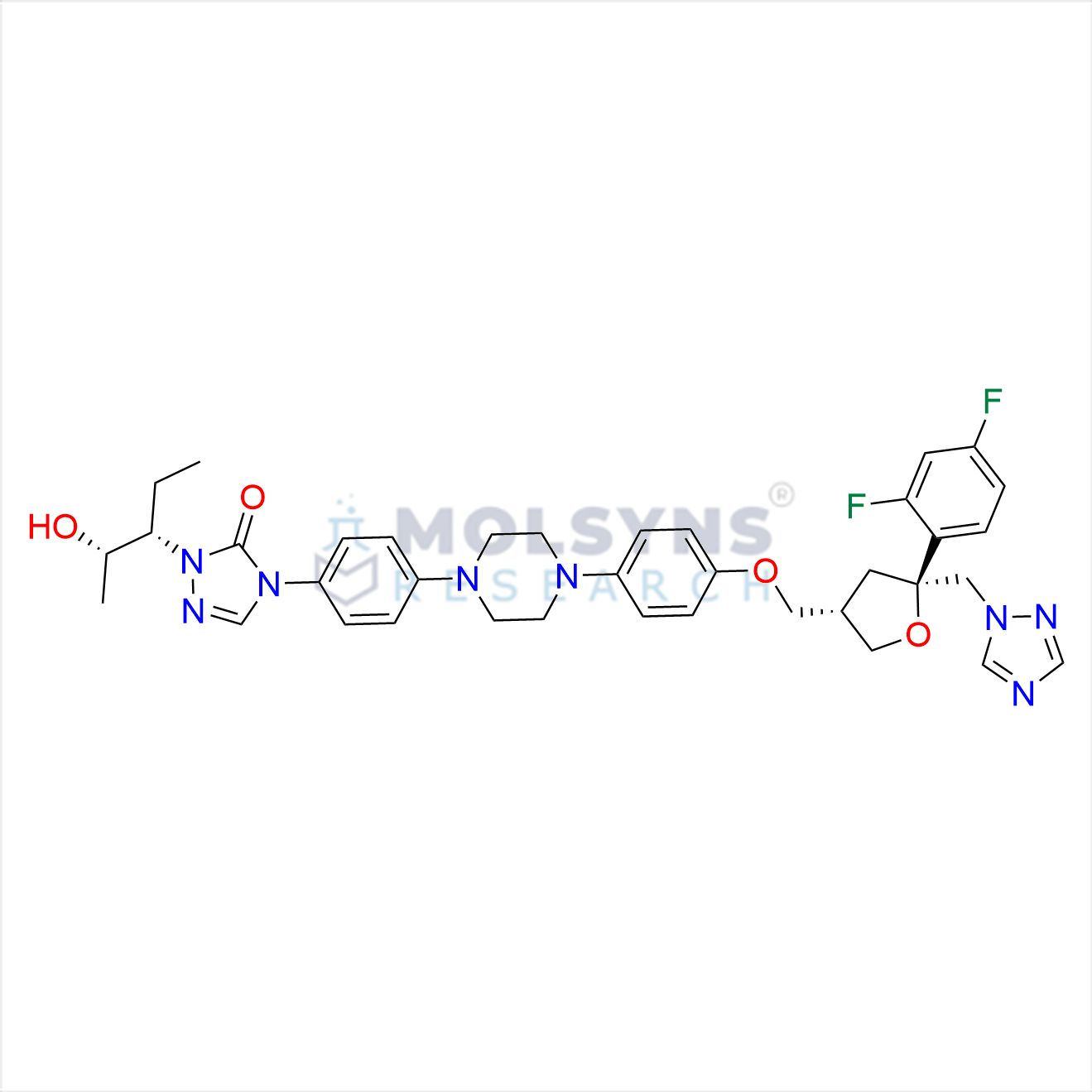 Posaconazole Diastereoisomer 9 (S,S,S,S)