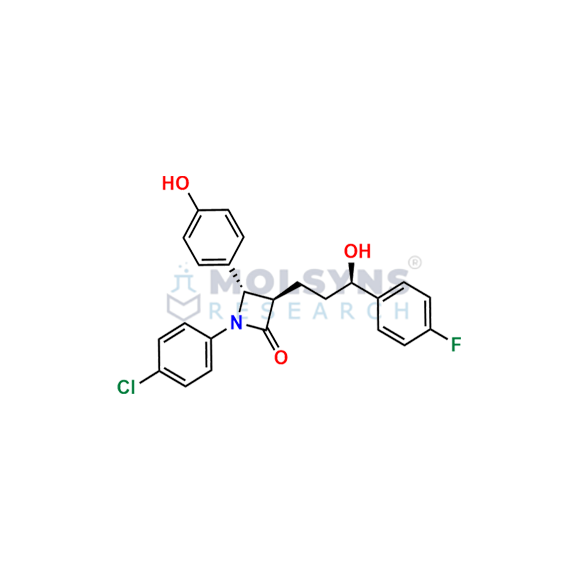 (R)-Ezetimibe Desfluoro Chloro Impurity