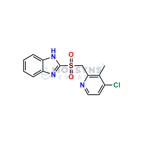 Rabeprazole 4-Chloro Analog Sulfone