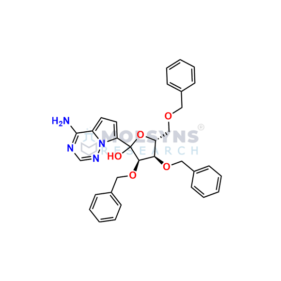 Remdesivir O-Desphosphate Tri-OBn Impurity