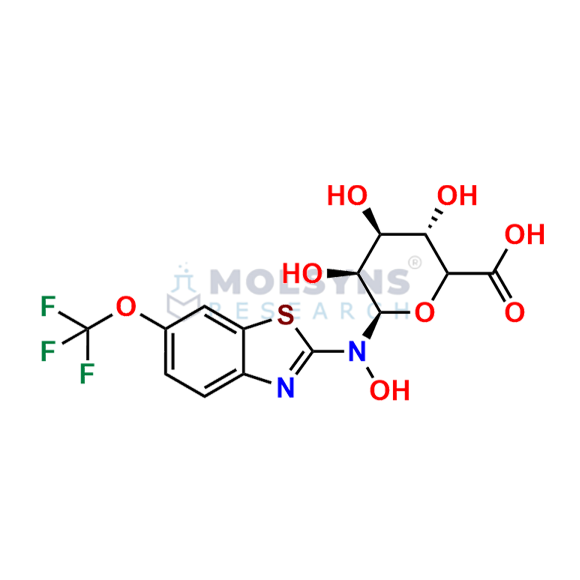 Riluzole N-Hydroxy N-β-D-Glucuronide