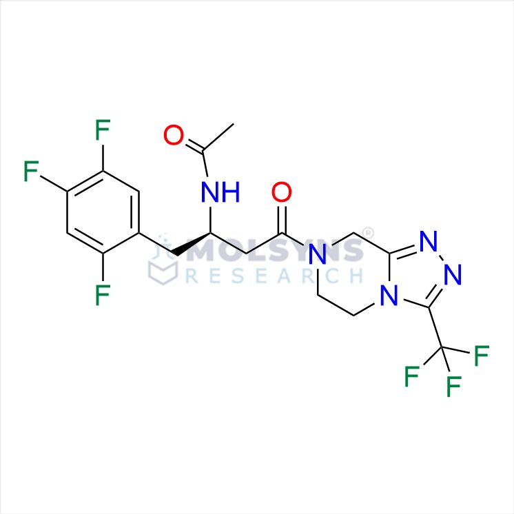 Sitagliptin N-Acetyl Impurity