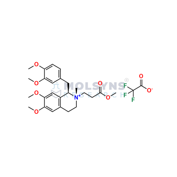 Trans Atracurium Quaternary methyl ester Trifluoroacetate salt