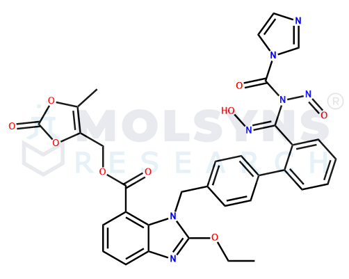 N-Nitroso Azilsartan Imidazole Carbonyl Dioxolene Ester