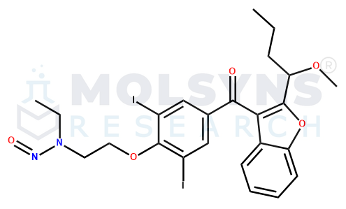 N-Nitroso N-Desethyl Amiodarone EP Impurity G