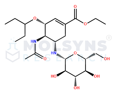 Oseltamivir Glucose Adduct