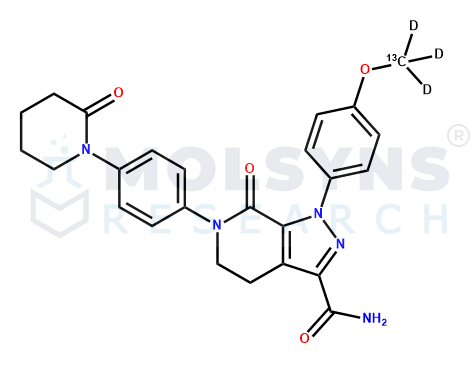 Apixaban-13C,D3