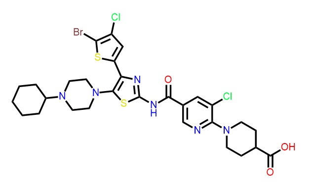 Avatrombopag bromo acid impurity