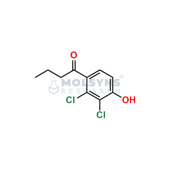 1-(2,3-dichloro-4-hydroxyphenyl)butan-1-one