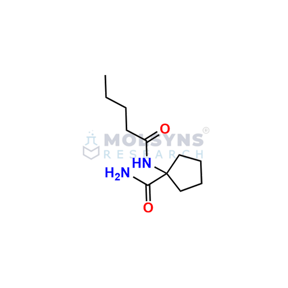 1-Pentanamidocyclopentane-1-carboxamide