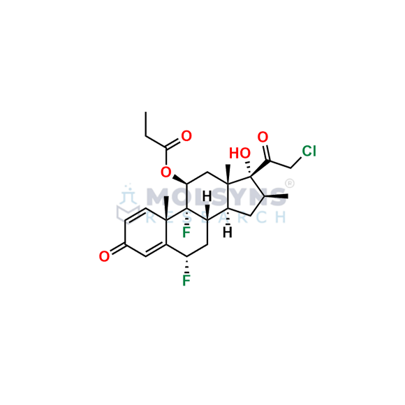 11-Propionate 21-chloro diflorasone