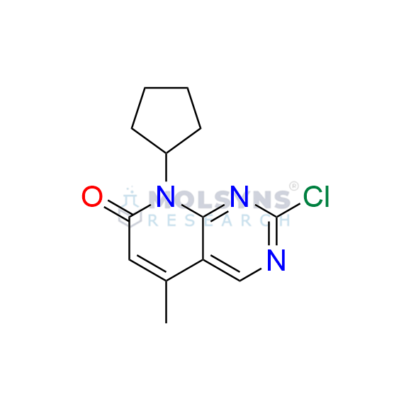 2-Chloro-8-cyclopentyl-5-methylpyrido[2,3-d]pyrimidin-7(8H)-one