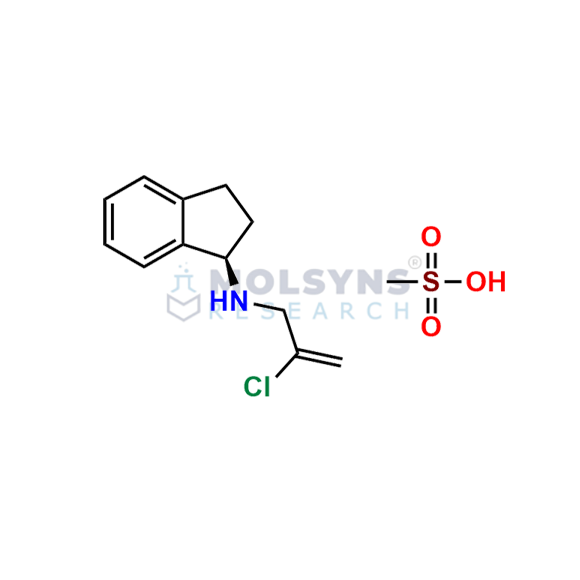 2-Chloro Rasagiline Methanesulfonate Impurity