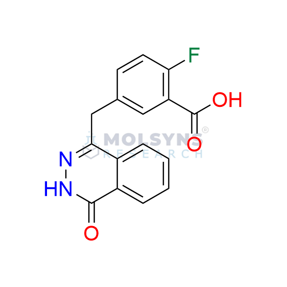 2-Fluoro-5-((4-oxo-3,4-dihydrophthalazin-1-yl)methyl)benzoic acid