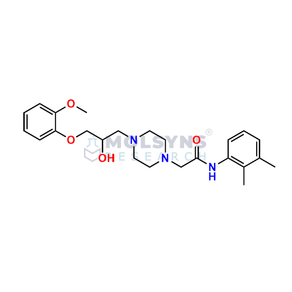 2,3-Dimethyl Ranolazine Impurity