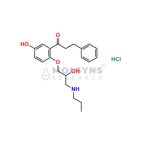 5-Hydroxy Propafenone Hydrochloride