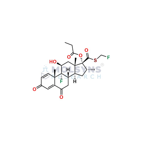 6-Desfluoro-6-Oxo Fluticasone Propionate