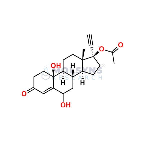 6,10-di-Hydroxy Norethindrone Acetate