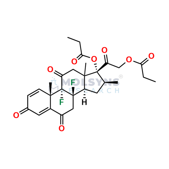 6,11-Dioxo-Betamethasone 17,21 Dipropionate