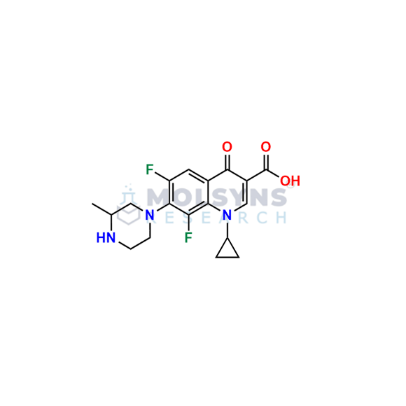 8-Demethoxy-8-Fluoro Gatifloxacin