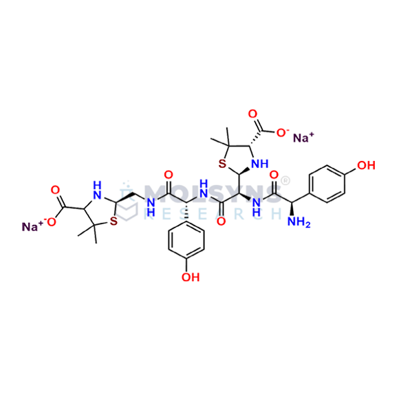 Amoxicillin Open Ring Decarboxylated Dimer