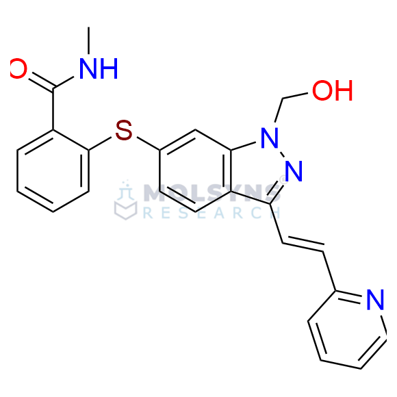 Axitinib N-Hydroxymethyl Impurity