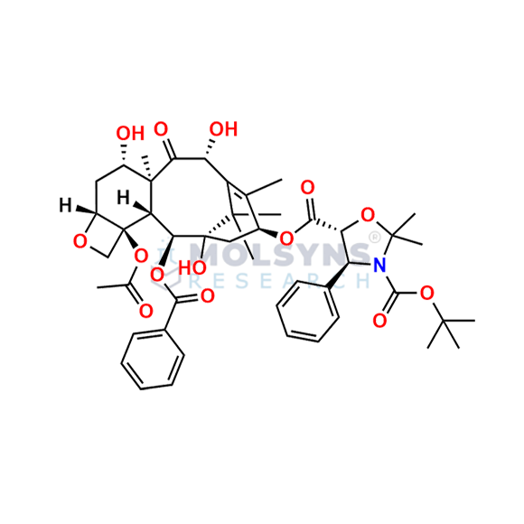 Cabazitaxel Dectroc Oxazolidine Impurity