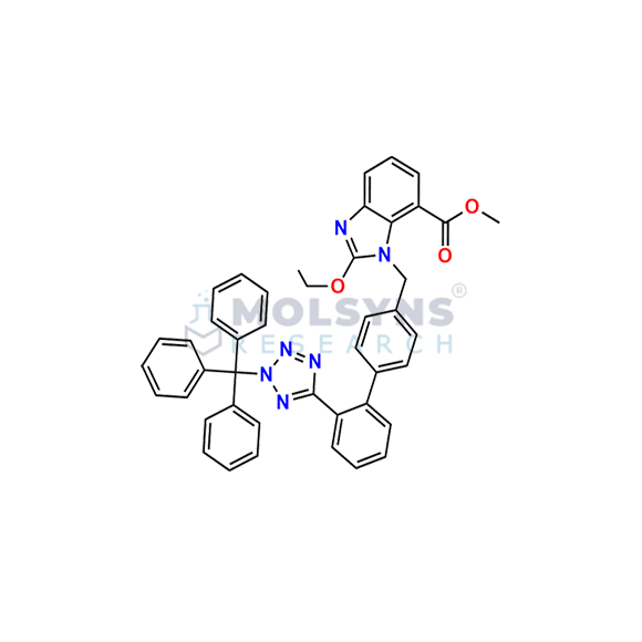 Candesartan Methyl Ester N2-Trityl Analog