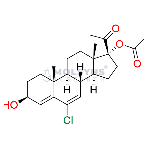 Chlormadinone Acetate 3β-HydroxyImpurity