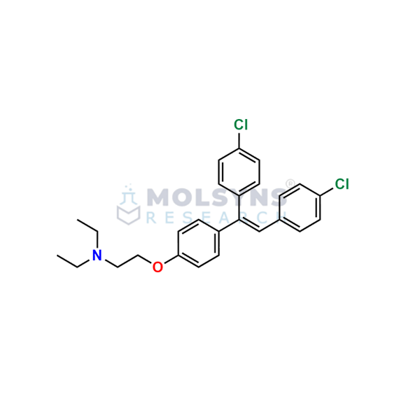 Deschloroclomiphene chlorophenyl analog-Z-Isomer