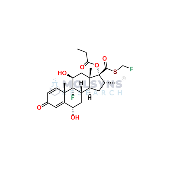 Desfluoro 6-Alpha Hydroxy Fluticasone