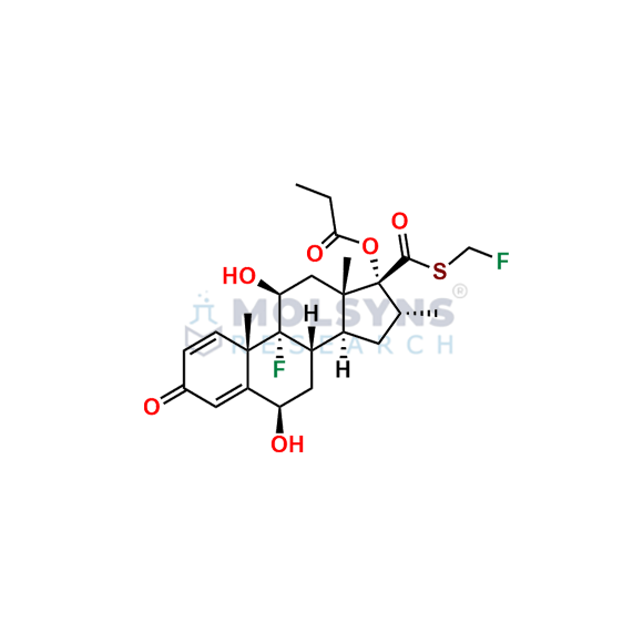 Desfluoro 6-Beta Hydroxy Fluticasone